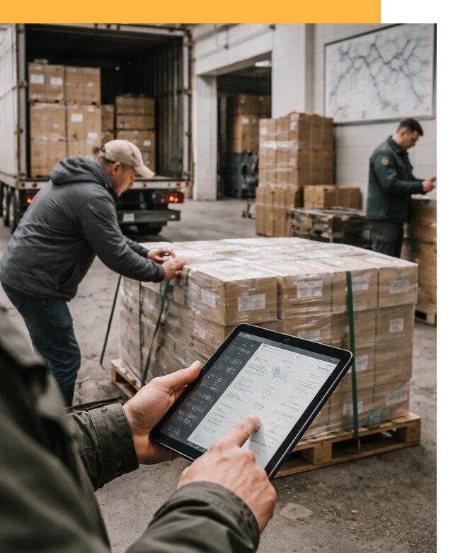 Международные перевозки через третьи страны от 12433 руб