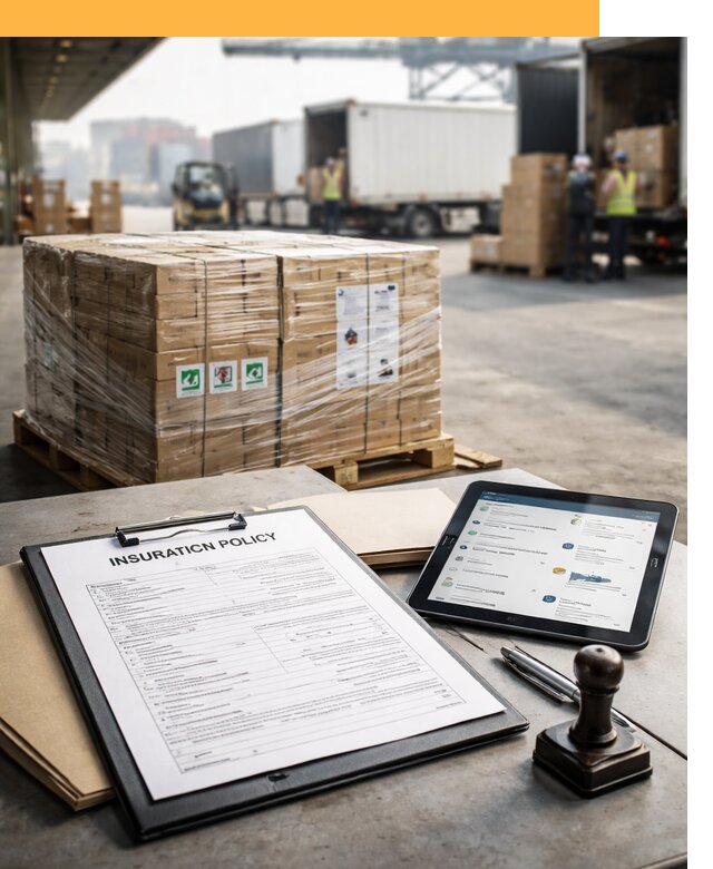 Страхование международных грузов от 3626 руб, полная защита