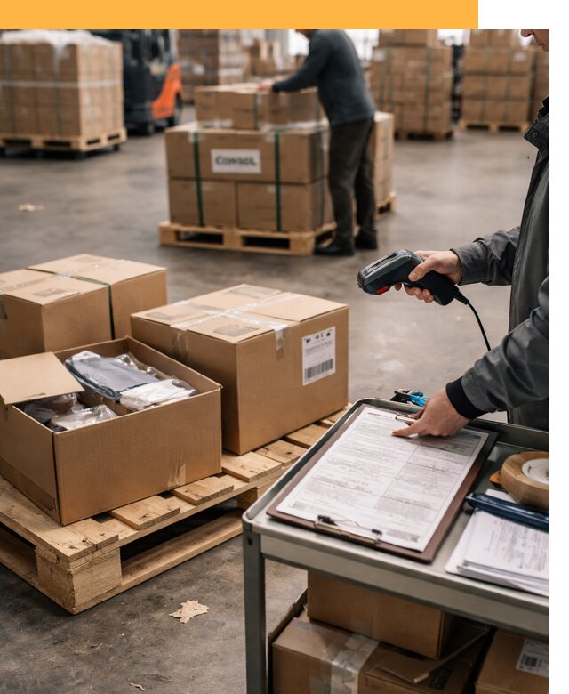 Сборные грузы из Китая: доставка, склад и таможня от 18650