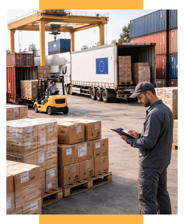 Доставка грузов из Европы от 12433 р., логистика СетСервис-Птк