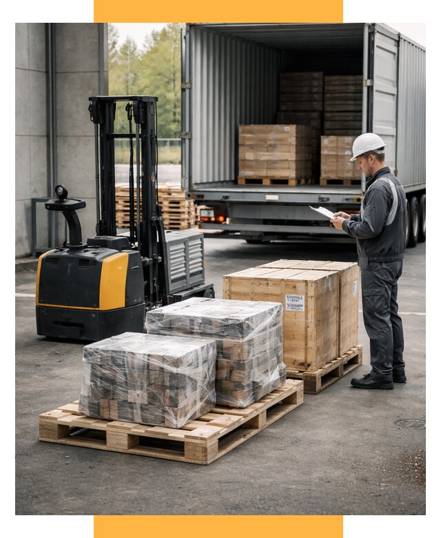 Доставка оборудования из Европы под ключ от 46625 р. | СетСервис-Птк