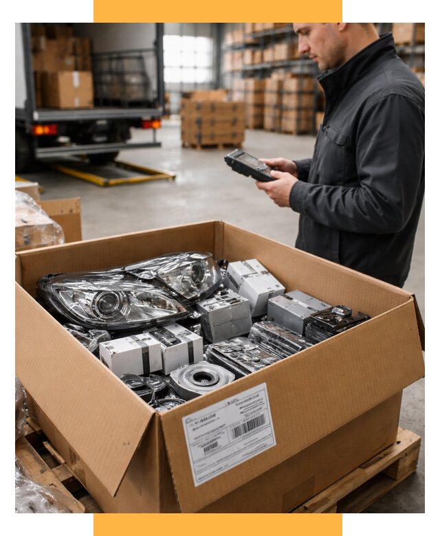 Доставка автозапчастей из Европы под ключ от 12951 р. | СетСервис-Птк