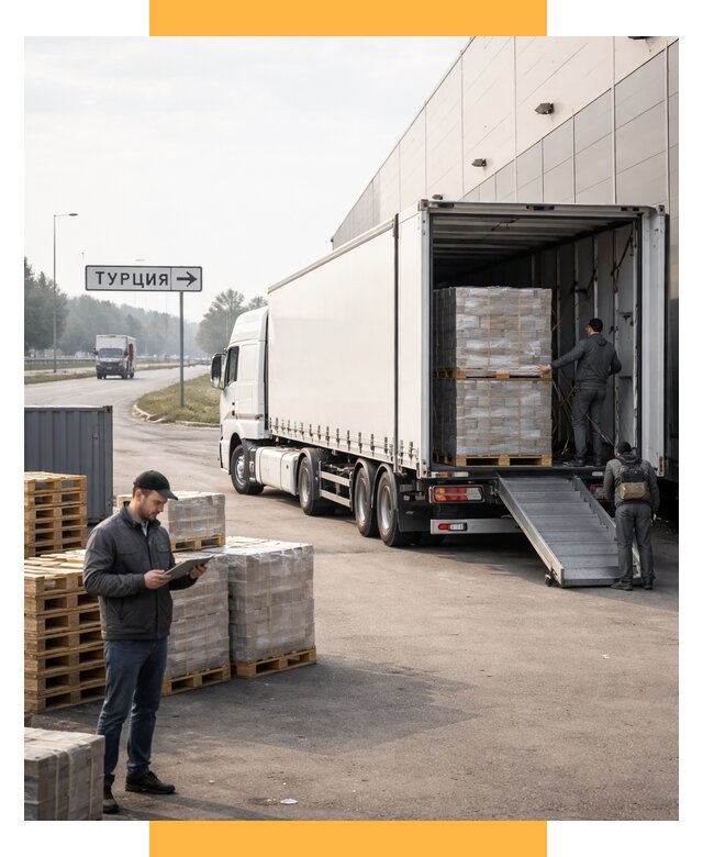 Автоперевозки и доставка фурой из Турции от 124332 р. | СетСервис-Птк