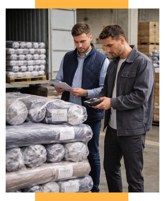 Доставка текстиля из Турции от 46625 р. под ключ, СетСервис-Птк