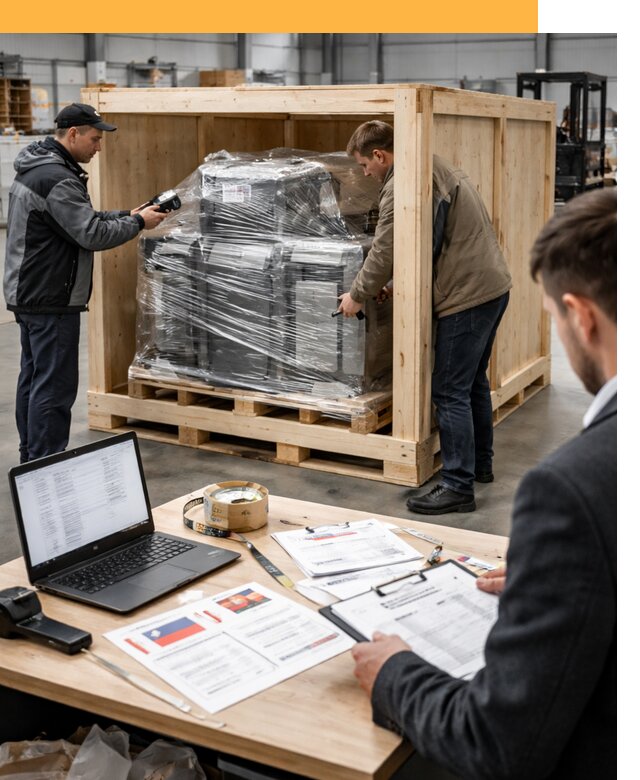 Доставка промышленного оборудования из США от 67347 руб