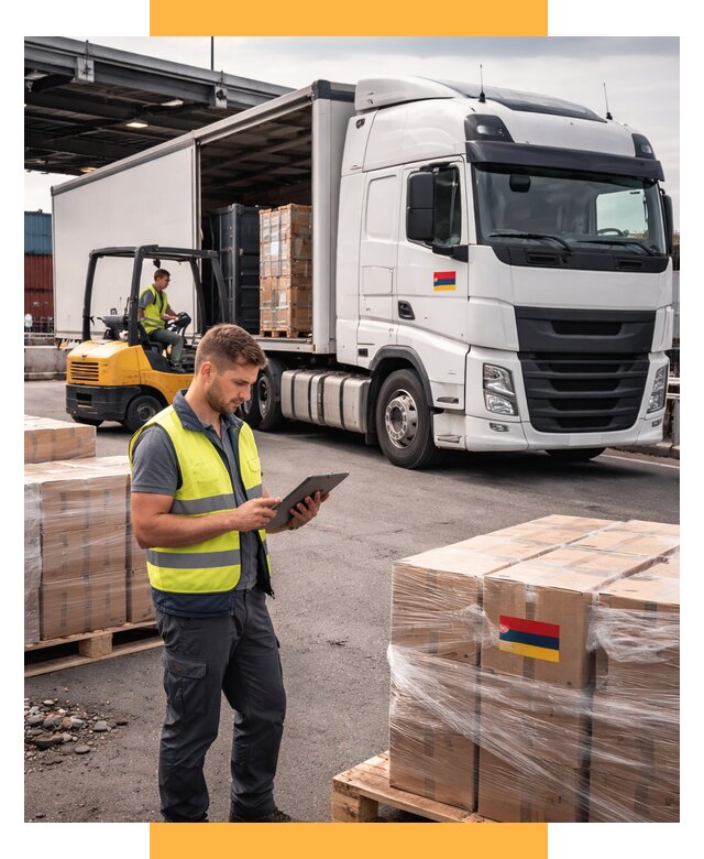 Автоперевозки из Армении от 98430 р. — услуги СетСервис-Птк