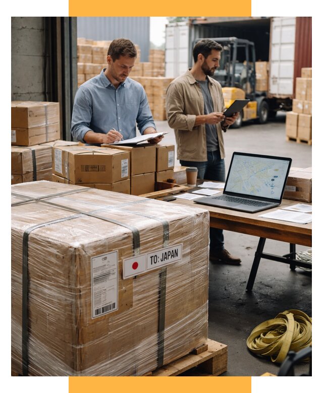 Доставка грузов в Японию от 25903 р., логистика СетСервис-Птк