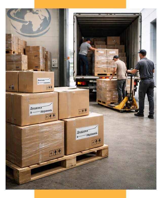 Доставка грузов в Израиль и экспорт от 46625 р. СетСервис-Птк