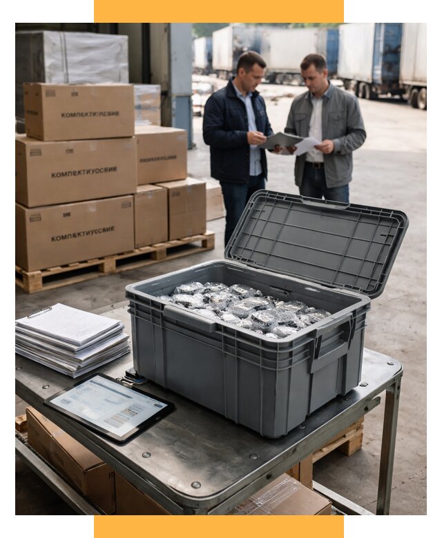 Перевозка комплектующих из Китая от 6735 р. | СетСервис-Птк