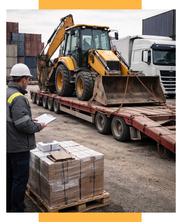 Международная перевозка спецтехники от 46625 р., СетСервис-Птк