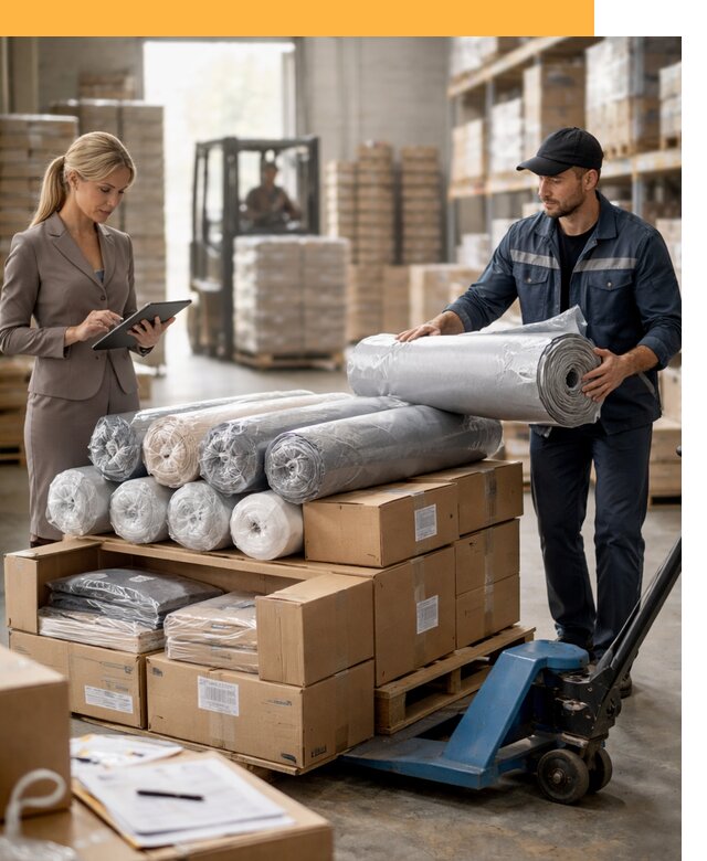 Перевозка текстиля по миру от 15542 руб. с таможней и страхованием