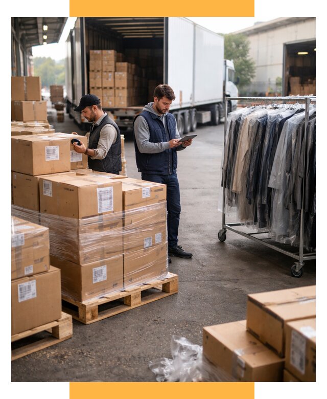 Перевозка и доставка одежды из Китая от 7771 р., СетСервис-Птк