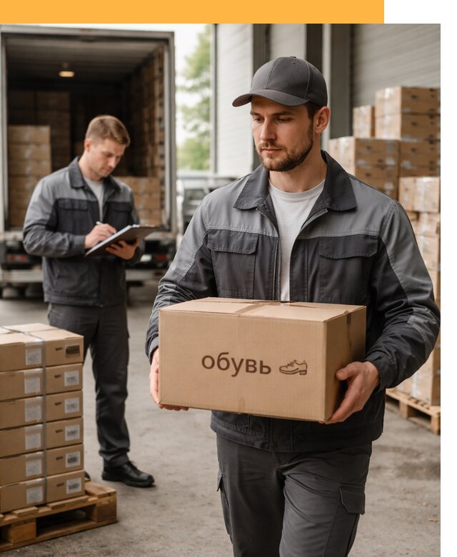 Международная перевозка обуви с таможенным оформлением от 4662