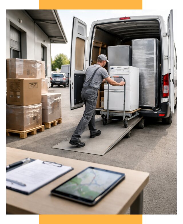 Перевозка бытовой техники от 6735 р. - логистика СетСервис-Птк