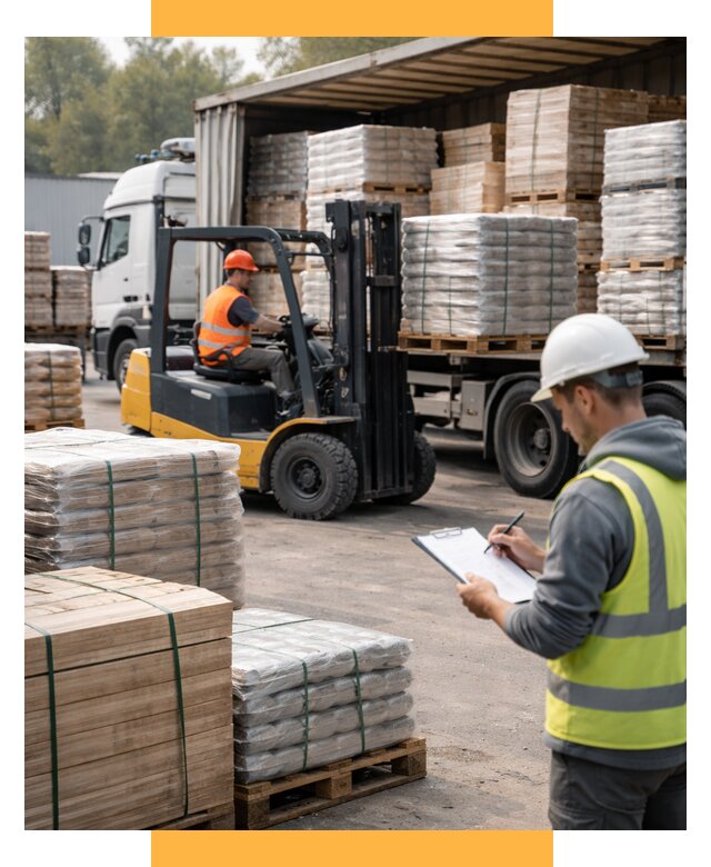 Перевозка строительных материалов от 5699 р. | СетСервис-Птк