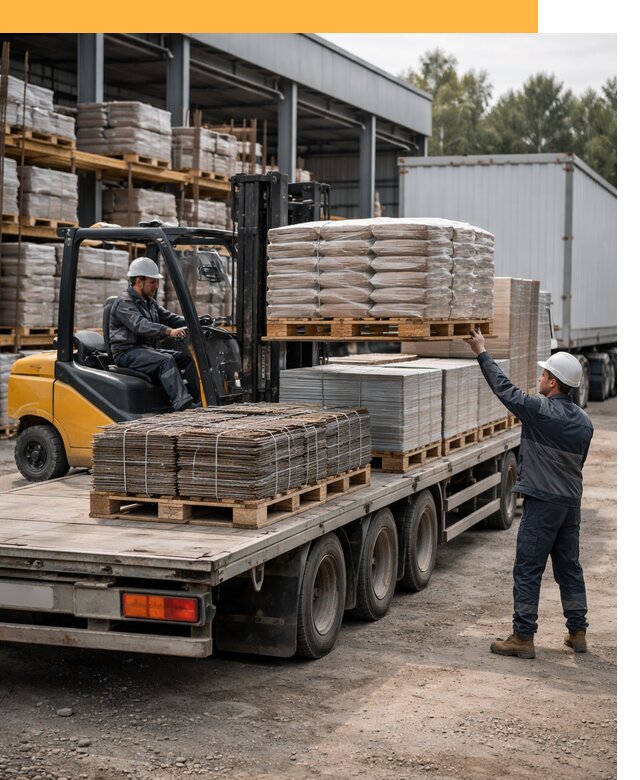 Перевозка строительных материалов по миру от 5699 руб