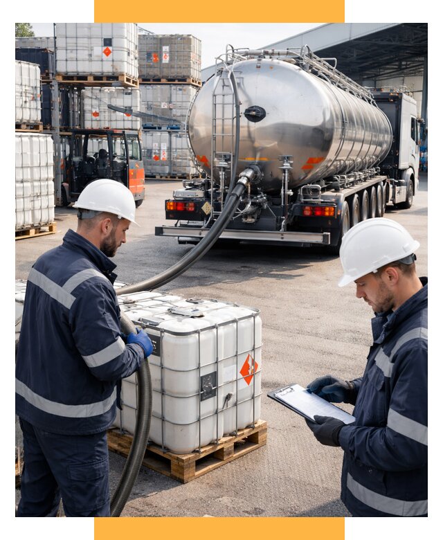 Перевозка химического сырья от 8807 р. Логистика СетСервис-Птк