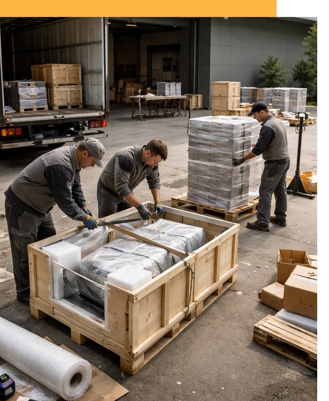 Перевозка выставочных грузов по миру от 25903 руб за м2 с таможней