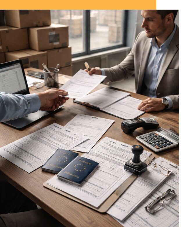 Таможенное оформление грузов из Европы от 8807 руб