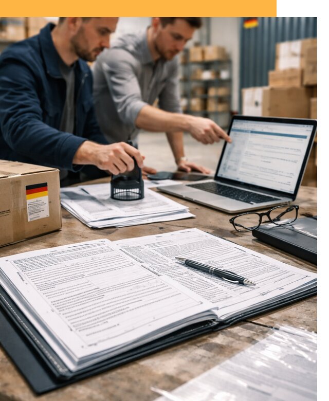 Таможенное оформление грузов из Германии от 9325 руб.