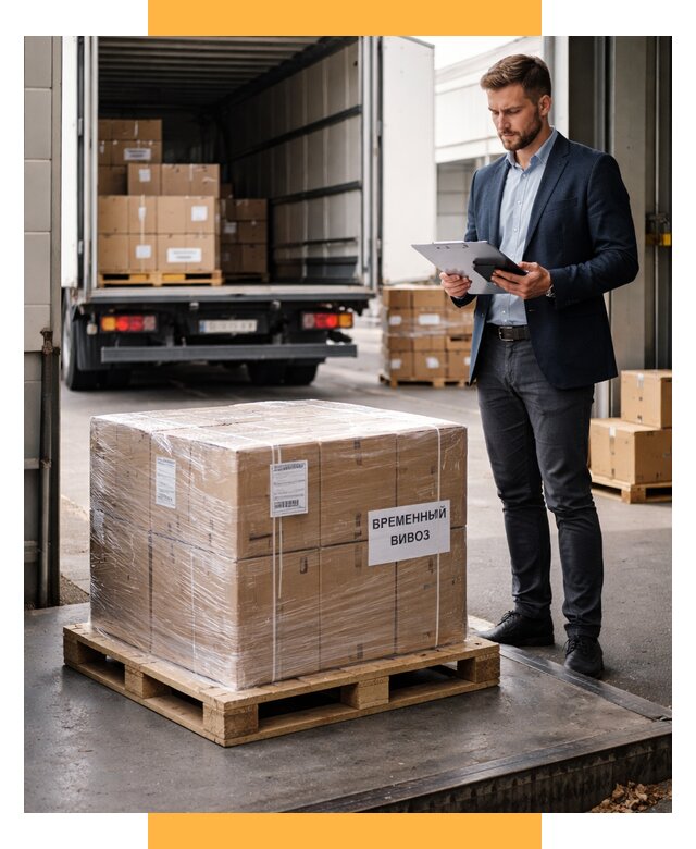 Временный вывоз товаров под ключ от 8289 р. | СетСервис-Птк