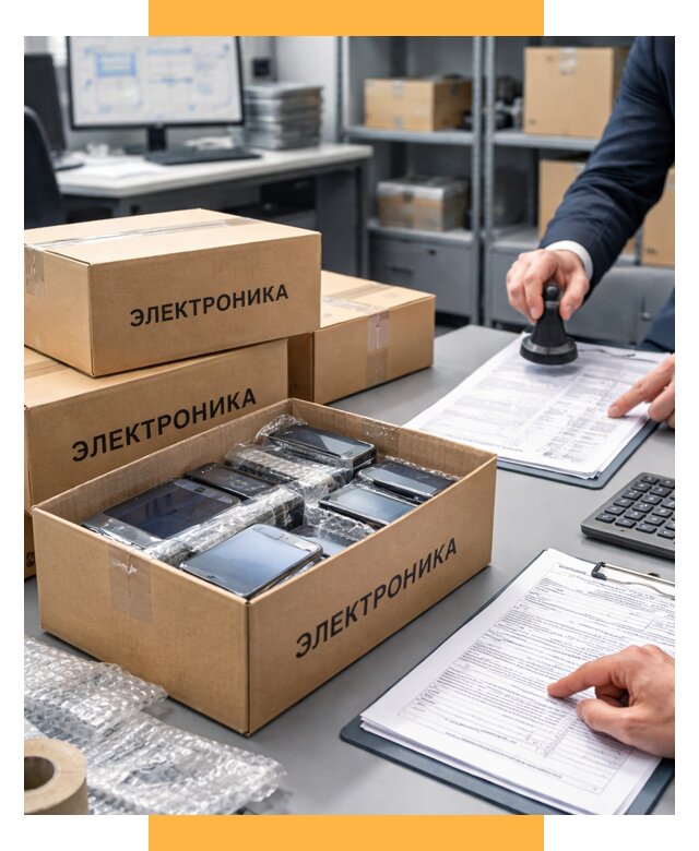 Растаможка электроники под ключ от 8289 р. СетСервис-Птк