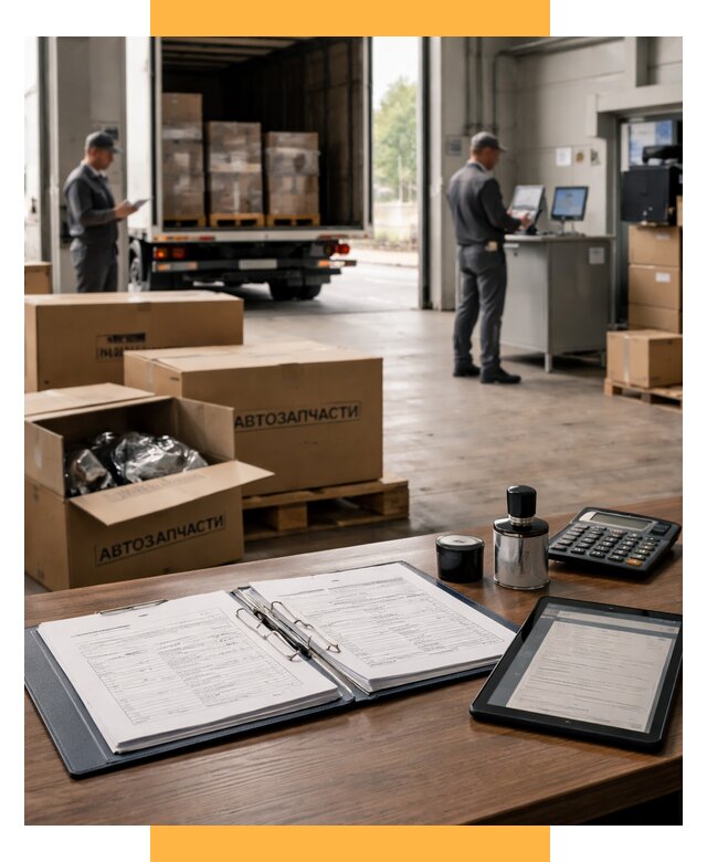 Таможенное оформление автозапчастей под ключ от 8807 р., СетСервис-Птк