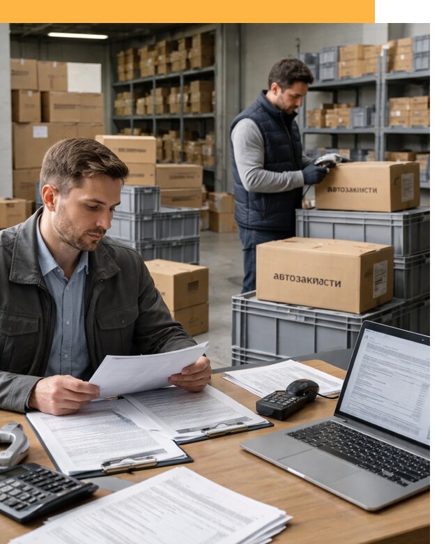 Таможенное оформление автозапчастей по выгодным тарифам от 8807