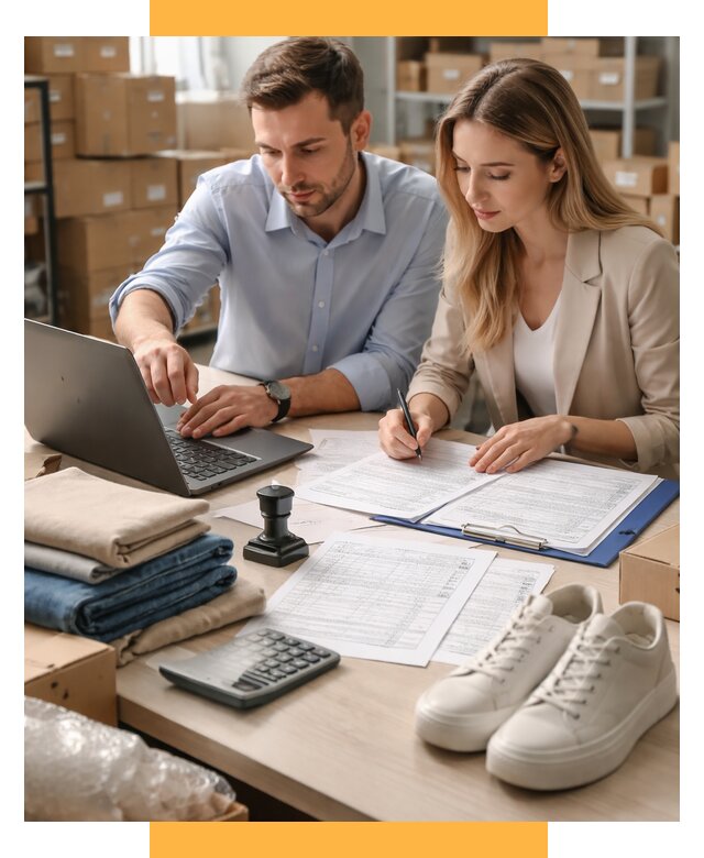 Таможенное оформление одежды и обуви от 6735 р. | СетСервис-Птк