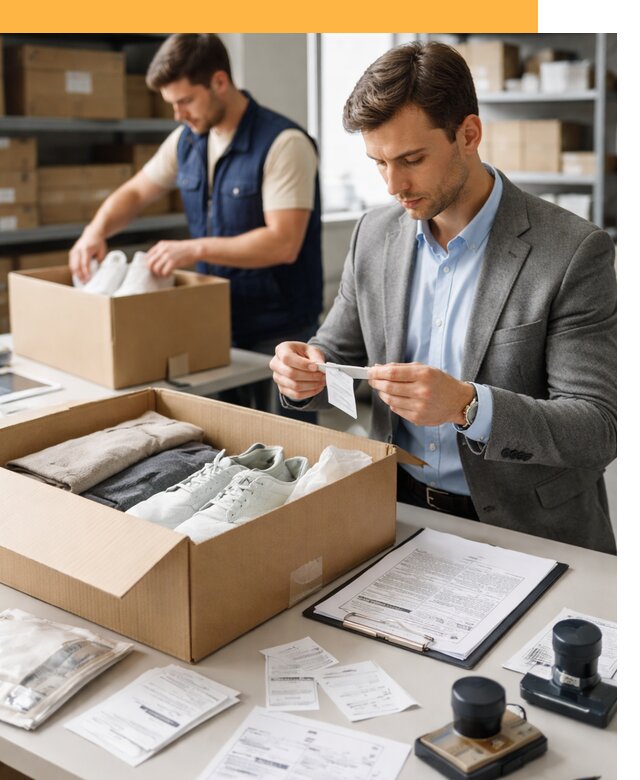 Таможенное оформление одежды и обуви по выгодной цене от 6735 руб