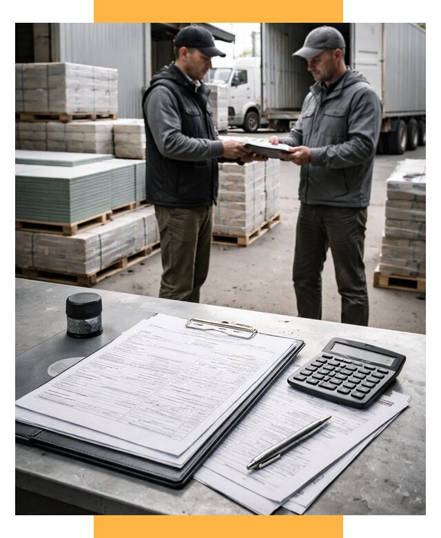 Таможенное оформление стройматериалов от 8807 р. | СетСервис-Птк