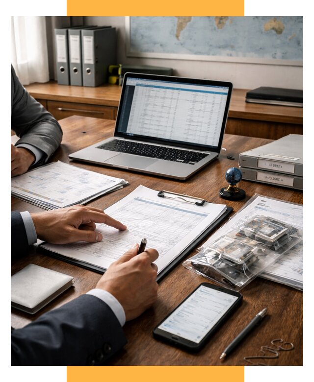 Проверка поставщика за рубежом от 8807 р. | СетСервис-Птк аудит