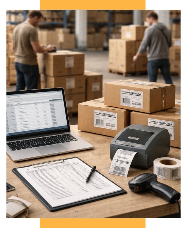 Маркировка импортных товаров от 4662 р. под ключ, СетСервис-Птк